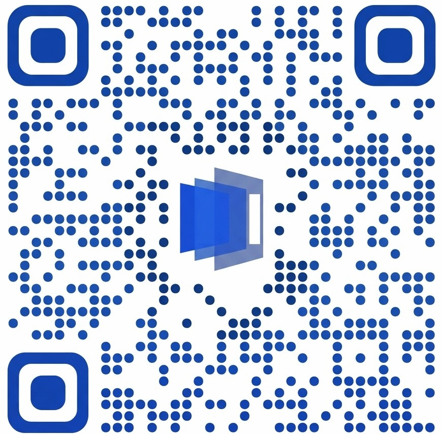 Scan QR code to download HisabKitab
