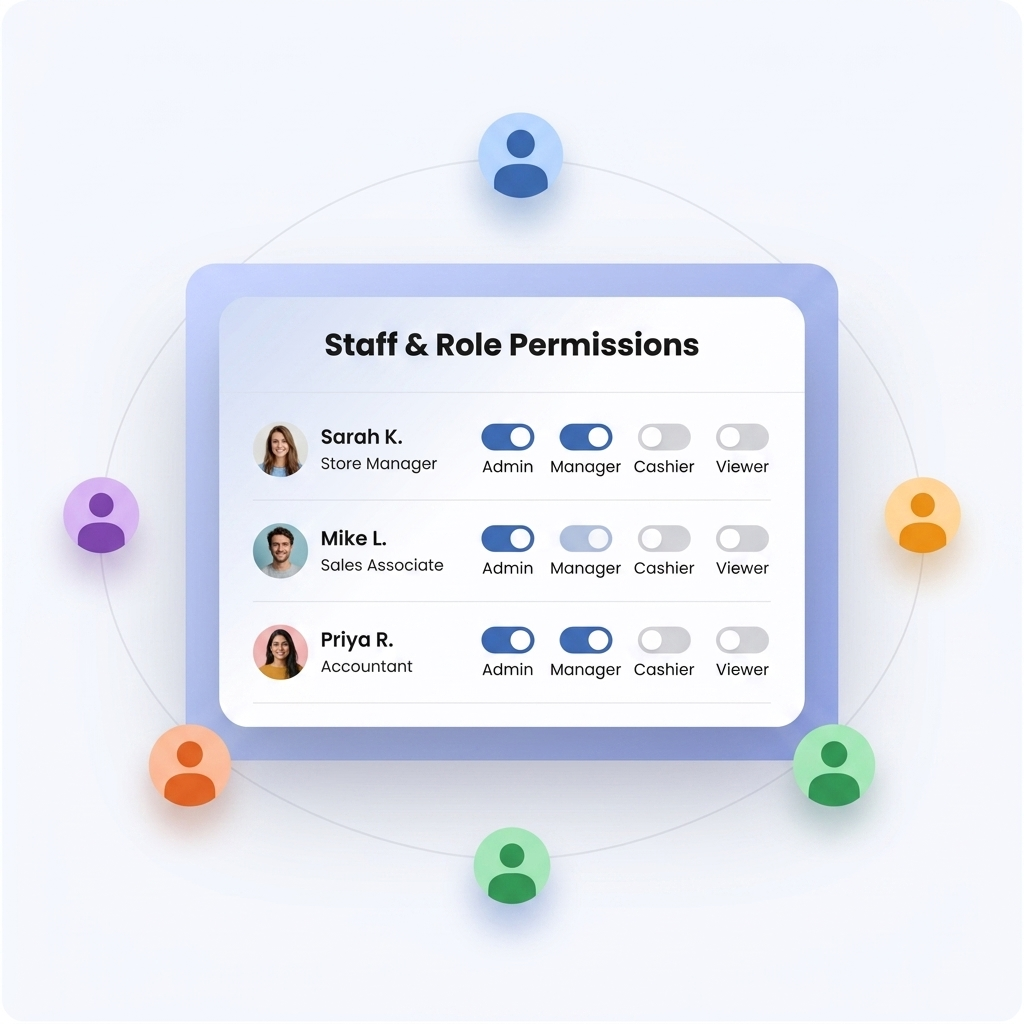 Staff & Role Permissions